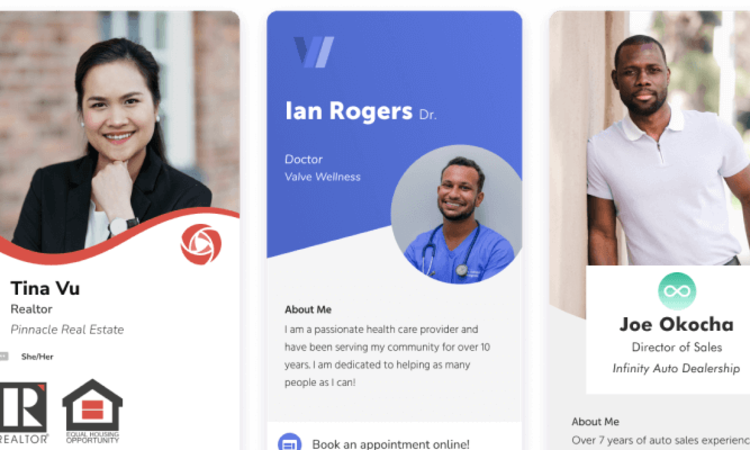 How to customize your Smart business card?